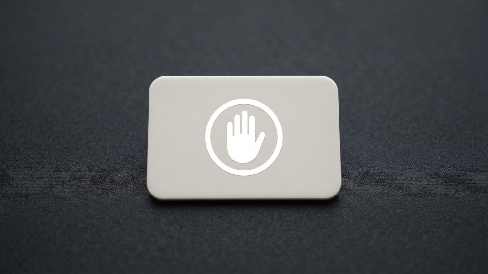 Badge voor zelfuitsluiting