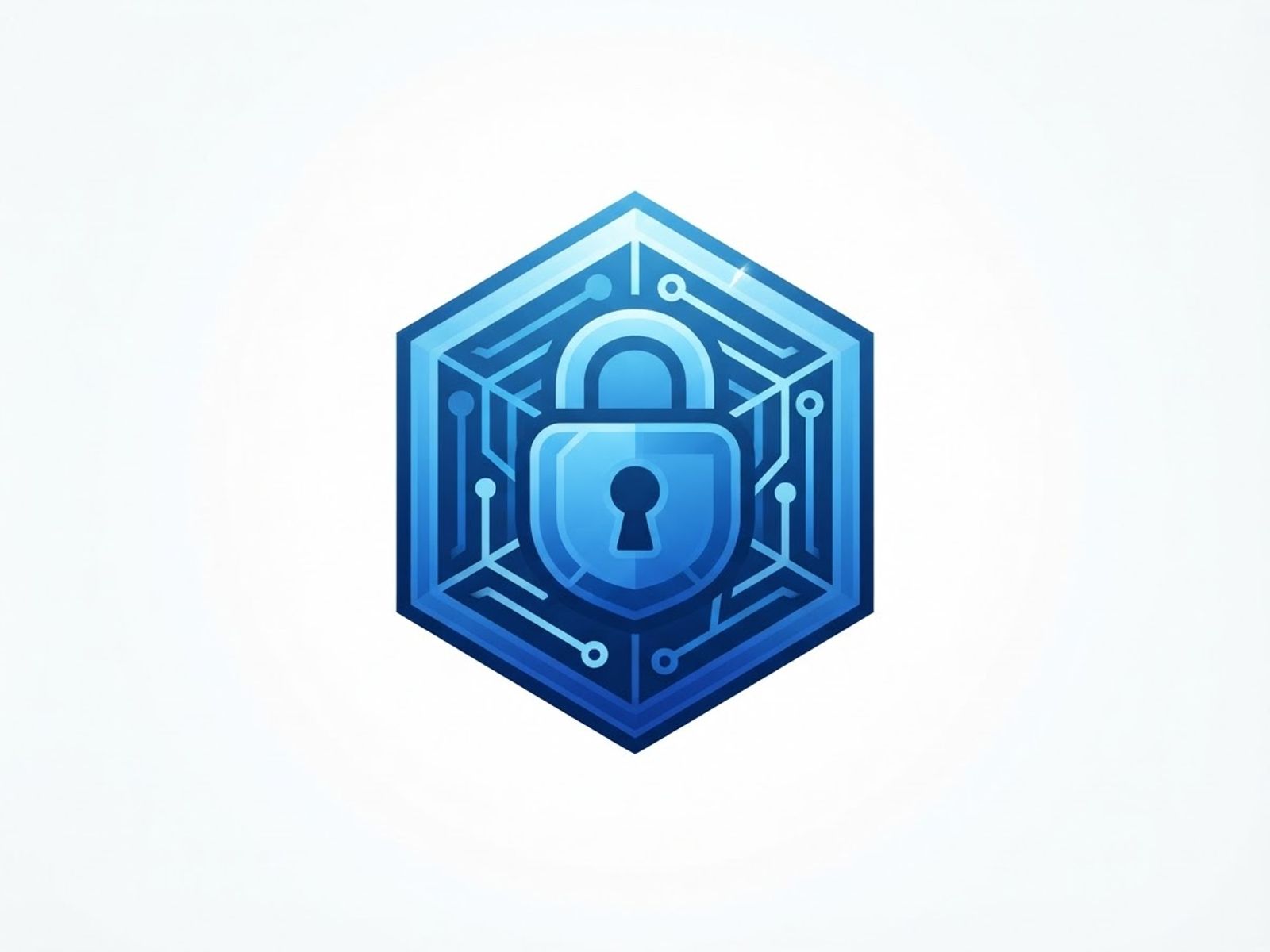 Badge met slot voor dataversleuteling