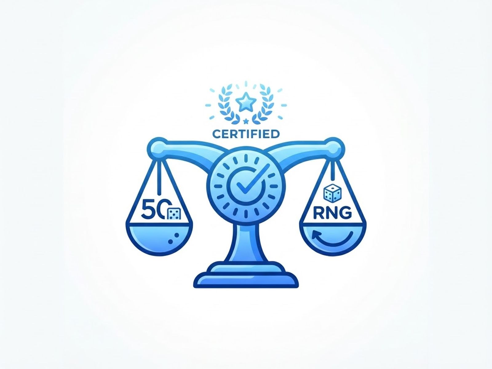 Badge voor geteste RNG eerlijkheid